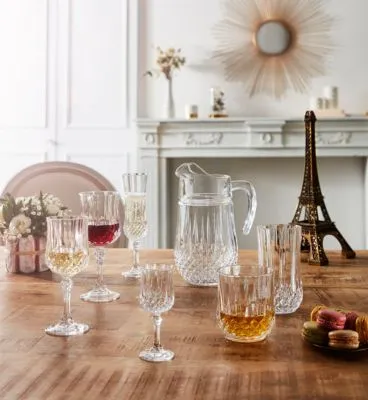 Cristal Darques Longchamp Glassware Collection