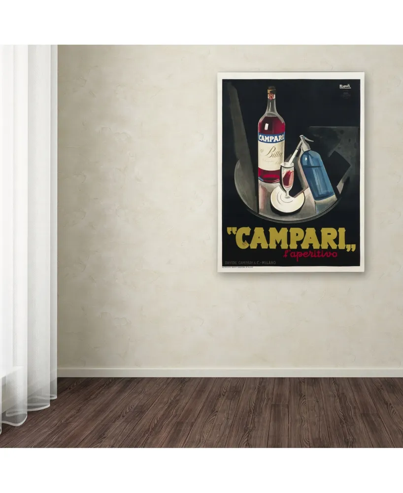 Vintage Apple Collection 'Campari Laperitiv Nizzoli' Canvas Art - 14" x 19"