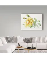 Janneke Brinkman-Salentijn 'Yellow Rose' Canvas Art - 35" x 47"