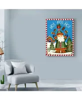 Laurie Korsgaden 'Santa Celebration' Canvas Art - 18" x 24"