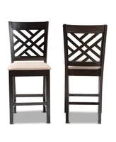 Caron Pub Chair Set, Set of 2