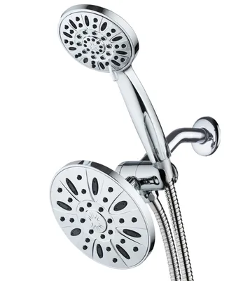 AquaDance High Pressure 3-way Rainfall Combo Shower Head