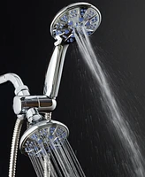 AquaDance Antimicrobial 30-setting Shower Combo Sunset Blue Jets