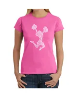 Women's Word Art T-Shirt - Cheer
