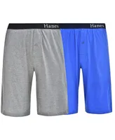 Hanes Men's Big and Tall Knit Jam, 2 Pack