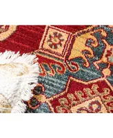 Bayshore Home Harik Har5 Red 7' x 10' Area Rug