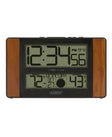 La Crosse Technology Atomic Digital Clock with Temperature and Moon Phase