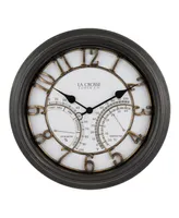 La Crosse Clock 19.7" Indoor/Outdoor Courtyard Wall Clock