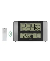 La Crosse Technology Atomic Digital Clock with Indoor and Outdoor Temperature