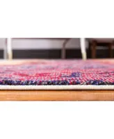 Bayshore Home Newwolf New2 Pink Rug