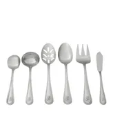 Riverridge Beaded 46 Piece Monogrammed Flatware Set - A, Service for 8