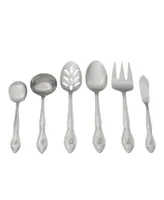 Riverridge Rose 46 Piece Monogrammed Flatware Set - B, Service for 8