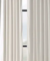 Half Price Drapes Alabaster Beige Signature Velvet Blackout Curtain