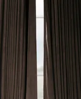 Half Price Drapes Java Signature Extra Wide Velvet Blackout Curtain