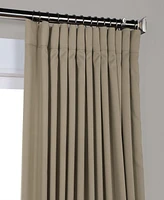 Half Price Drapes Classic Taupe Extra Wide Room Darkening Curtain