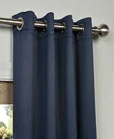 Half Price Drapes Navy Blue Grommet Room Darkening Curtain