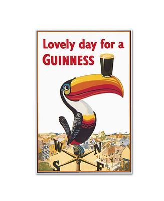 Guinness Brewery 'Lovely Day For A Guinness Viii' Canvas Art - 16" x 24"
