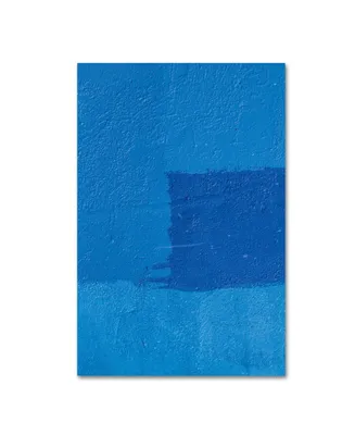 Claire Doherty 'Abstract Blue' Canvas Art - 30" x 47"