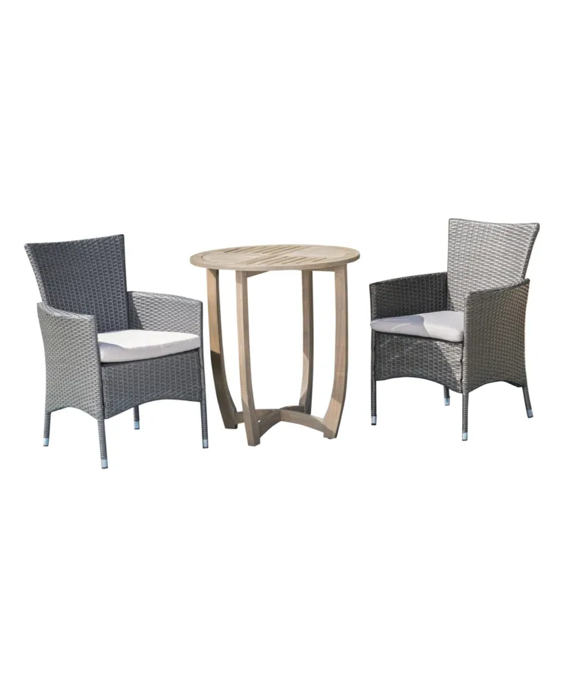 Ellie Outdoor 3pc Bistro Set