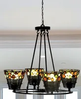 Dale Tiffany Pasqual 4-Light Mesh Tiffany Hanging Fixture