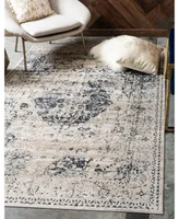 Bayshore Home Odette Ode2 Dark Blue 8' x 10' Area Rug