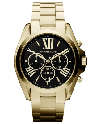 Michael Kors Unisex Chronograph Bradshaw Gold