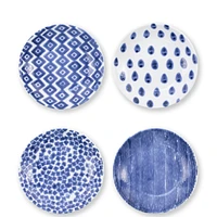 Vietri Santorini Assorted Pasta Bowls - Set of 4