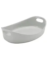 Rachael Ray Stoneware Bubble and Brown 4.5-Qt. Oval Baker