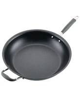 Anolon Advanced Home Hard-Anodized Nonstick 14.5" Skillet with Helper Handle