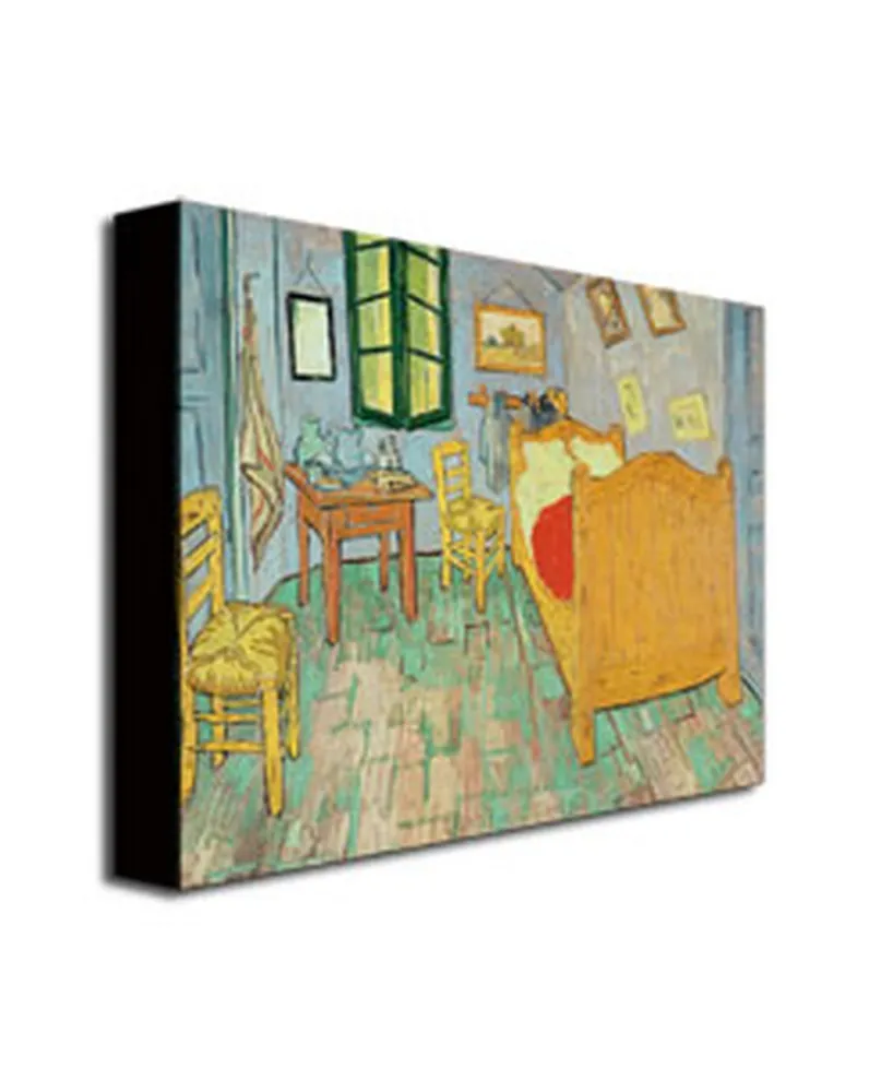 Vincent Van Gogh 'Van Gogh's Bedroom at Arles' Canvas Art - 32" x 24"