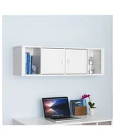 Prepac Designer Floating Hutch