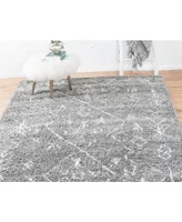 Bayshore Home Fazil Shag Faz1 5' x 8' Area Rug