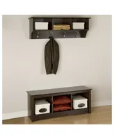 Prepac Entryway Cubbie Shelf