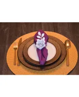 Vibhsa Rose Napkin Ring Set of 4