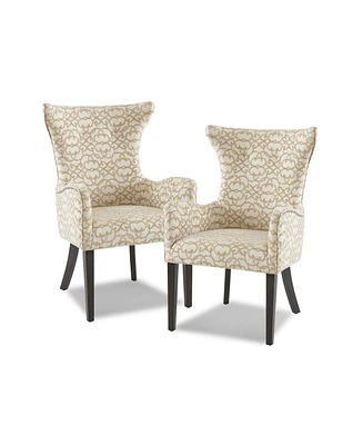 Angelica Dining Arm Chair, Set Of 2