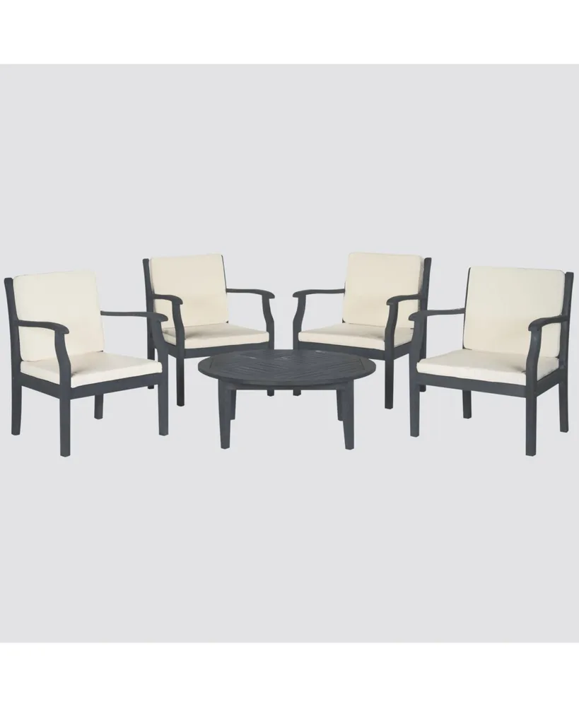 Fadell Outdoor 5-Pc. Seating Set (4 Chairs & 1 Coffee Table)