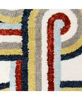 Novogratz Retro Ret-5 Multi 7'6" x 9'6" Area Rug
