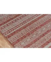 Novogratz Villa Vi-04 Copper 7'10" x 10'10" Outdoor Area Rug