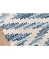 Novogratz California Cal-2 Blue 3'3" x 5'3" Area Rug