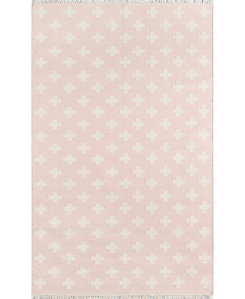 Novogratz Topanga Top-1 Pink 7'6" x 9'6" Area Rug