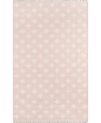 Novogratz Topanga Top-1 Pink 7'6" x 9'6" Area Rug