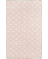 Novogratz Topanga Top-1 Pink 7'6" x 9'6" Area Rug