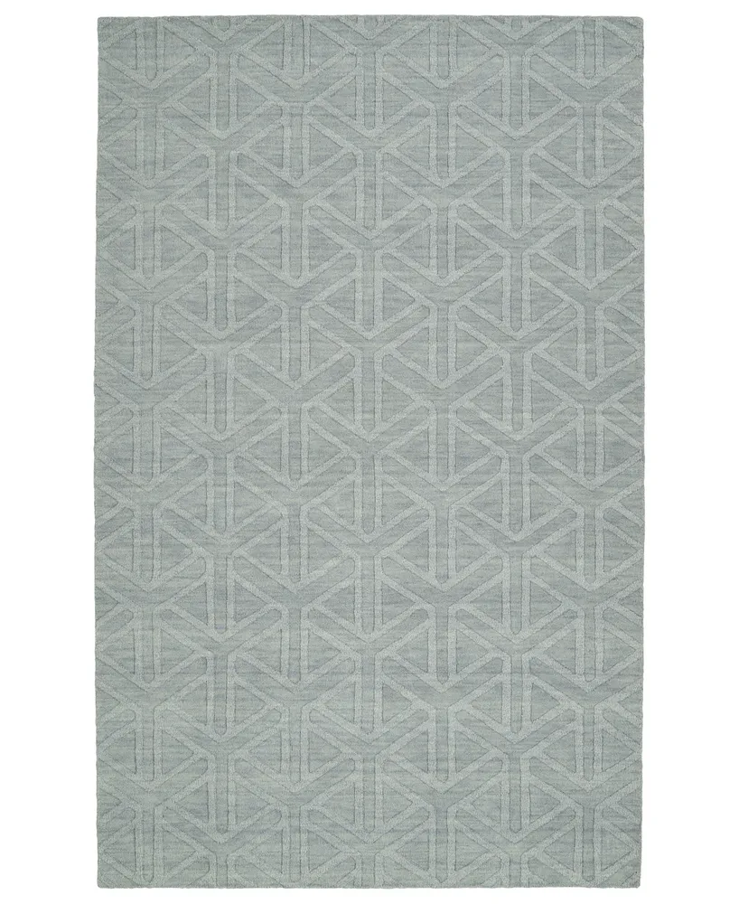 Kaleen Imprints Modern IPM08-79 Light Blue 5' x 8' Area Rug