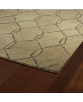 Kaleen Casablanca CAS02-82 Light Brown 5' x 8' Area Rug