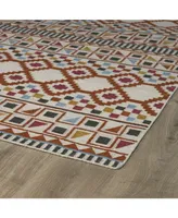 Kaleen Nomad NOM08-53 Paprika 8' x 10' Area Rug