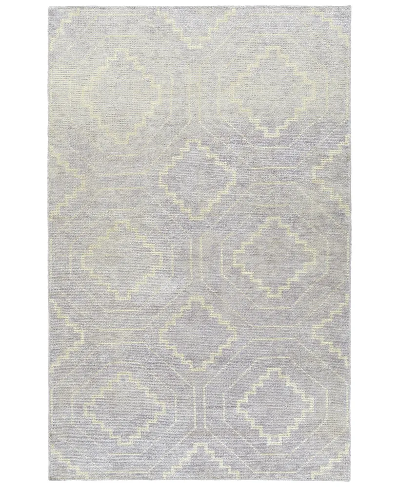 Kaleen Solitaire SOL13-20 Lavender 8' x 11' Area Rug