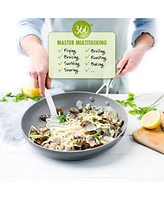 GreenPan Valencia Pro 11" Ceramic Non-Stick Round Grill Pan