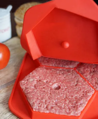 Shape+Store Burger Master Max 4 In 1 Burger Press And Freezer Container