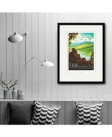 Courtside Market Earth-Your Oasis in Space 16" x 20" Framed and Matted Art