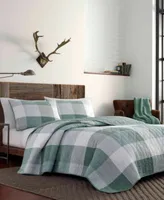 Closeout Eddie Bauer Boulder Plaid Quilt Sets